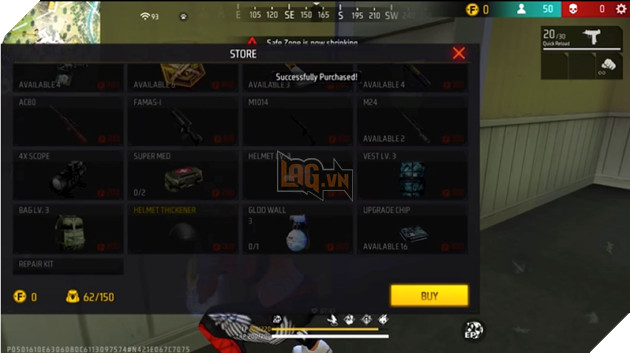 3 tính năng thú vị nhất trong Free Fire OB40 Advance Server