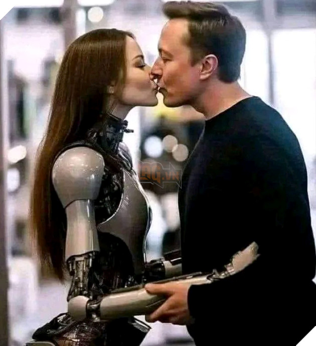 Sự thật đằng sau những bức ảnh Elon Musk ôm hôn nữ robot đang lan truyền mạng xã hội