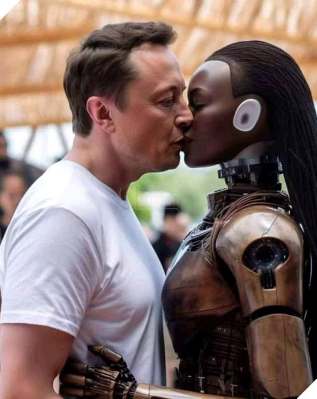 Sự thật đằng sau những bức ảnh Elon Musk ôm hôn nữ robot đang lan truyền mạng xã hội