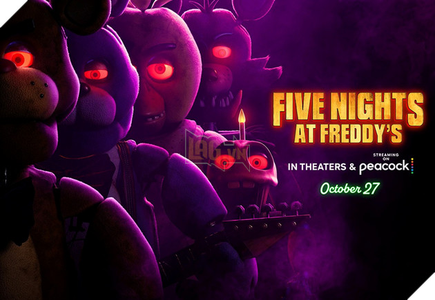 Five Nights At Freddy’s công bố trailer cho phần phim điện ảnh chuyển thể mới nhắt