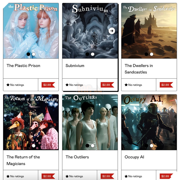 Một tác giả thu về hàng trăm triệu đồng từ việc sử dụng AI để viết sách 