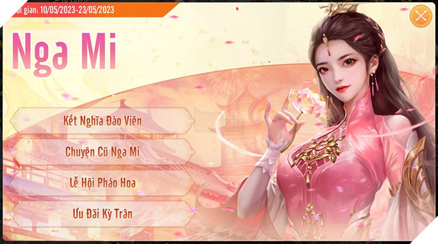 Xuất hiện môn phái buff đầu tiên của Kiếm Thế Origin: Nga Mi