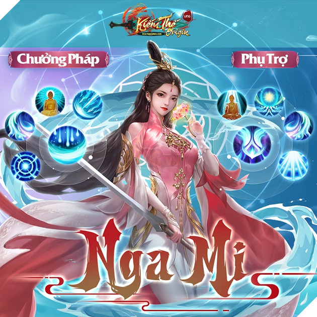 Xuất hiện môn phái buff đầu tiên của Kiếm Thế Origin: Nga Mi 3