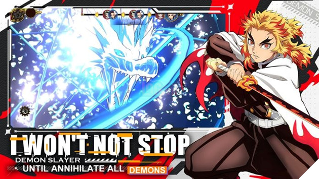 Rage of Demon King - Game nhập vai nhàn rỗi dành cho người hâm mộ Kimetsu no Yaiba 2