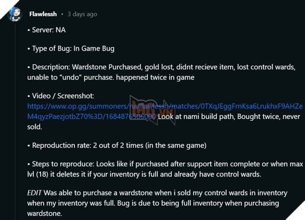 LMHT: Đá Tỏa Sáng lại gặp lỗi khi khiến game thủ mất tiền oan ức tại phiên bản 13.10