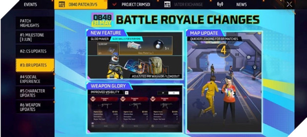 Free Fire OB40: Thời gian phát hành, tính năng, nhân vật mới, thay đổi vũ khí,...