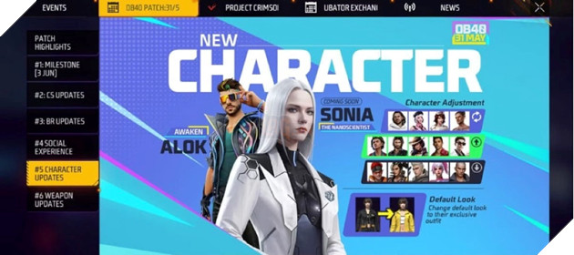Free Fire OB40: Thời gian phát hành, tính năng, nhân vật mới, thay đổi vũ khí,...