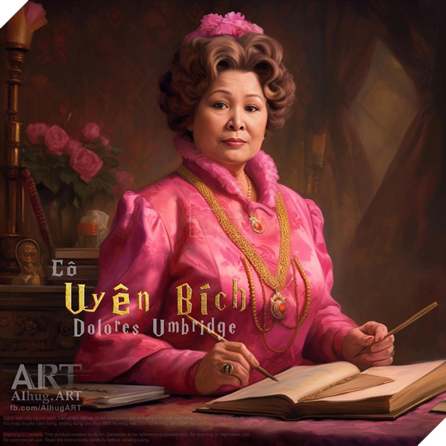 Sẽ ra sao khi mà tên của các nhân vật trong Harry Potter được Việt Hóa và vẽ lại bởi AI? 13