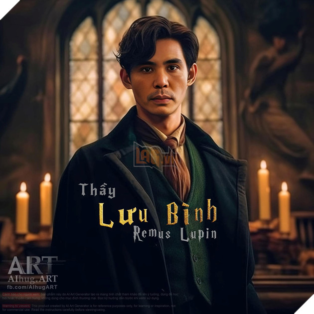 Sẽ ra sao khi mà tên của các nhân vật trong Harry Potter được Việt Hóa và vẽ lại bởi AI? 12