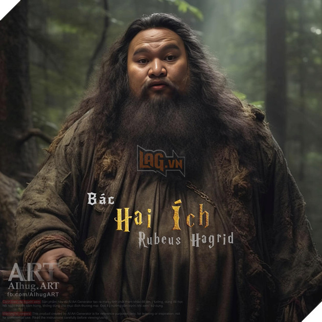 Sẽ ra sao khi mà tên của các nhân vật trong Harry Potter được Việt Hóa và vẽ lại bởi AI? 9