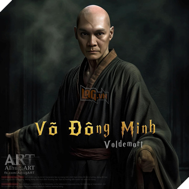 Sẽ ra sao khi mà tên của các nhân vật trong Harry Potter được Việt Hóa và vẽ lại bởi AI? 7