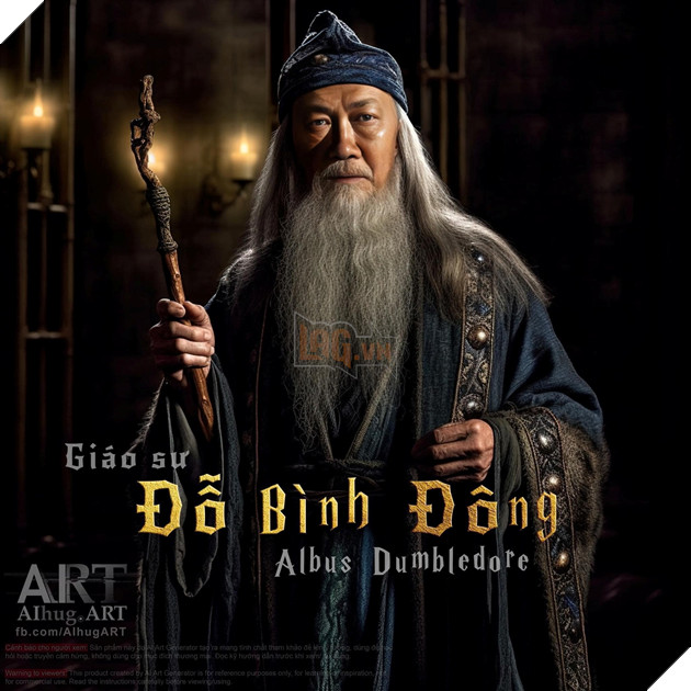 Sẽ ra sao khi mà tên của các nhân vật trong Harry Potter được Việt Hóa và vẽ lại bởi AI? 6