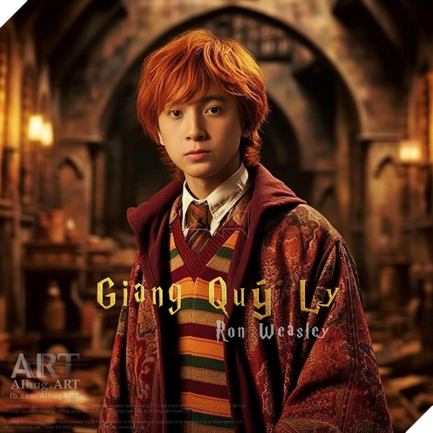 Sẽ ra sao khi mà tên của các nhân vật trong Harry Potter được Việt Hóa và vẽ lại bởi AI? 4