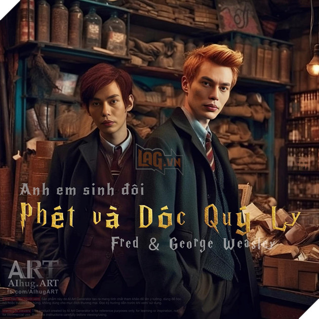 Sẽ ra sao khi mà tên của các nhân vật trong Harry Potter được Việt Hóa và vẽ lại bởi AI? 21