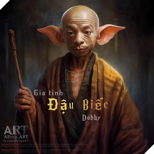 Sẽ ra sao khi mà tên của các nhân vật trong Harry Potter được Việt Hóa và vẽ lại bởi AI? 15