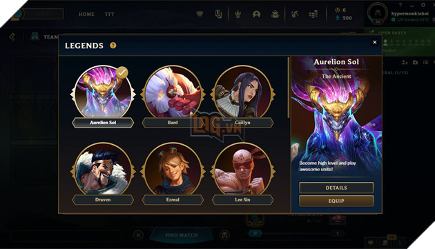 DTCL Mùa 9: Chi tiết Hiệu ứng và Chỉ số 15 Huyền Thoại chọn đầu game mà bạn cần biết