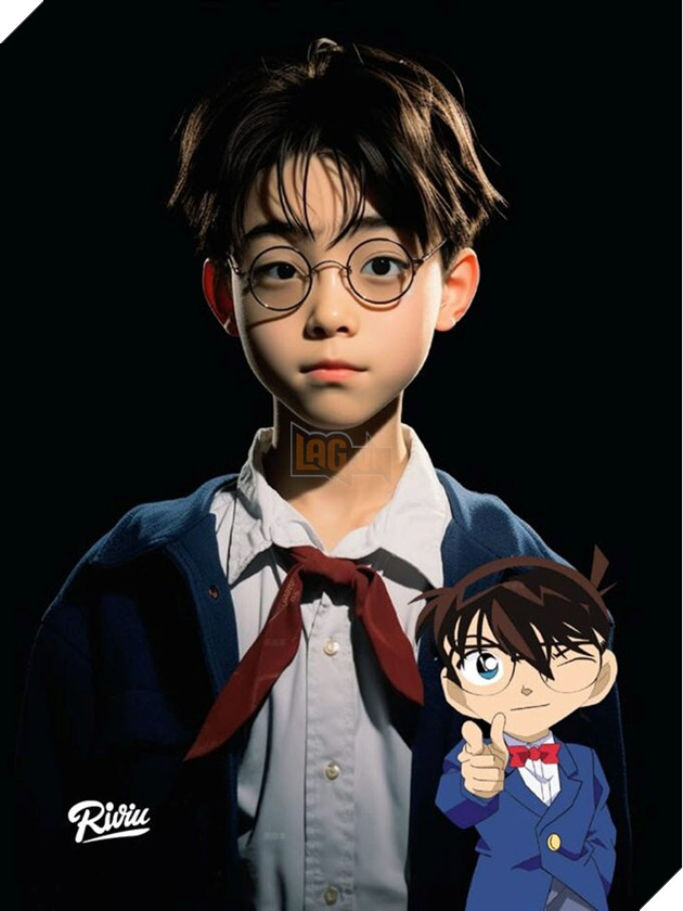 Chân dung các nhân vật của Thám Tử Lừng Danh Conan khi hóa người thật nhờ AI 2