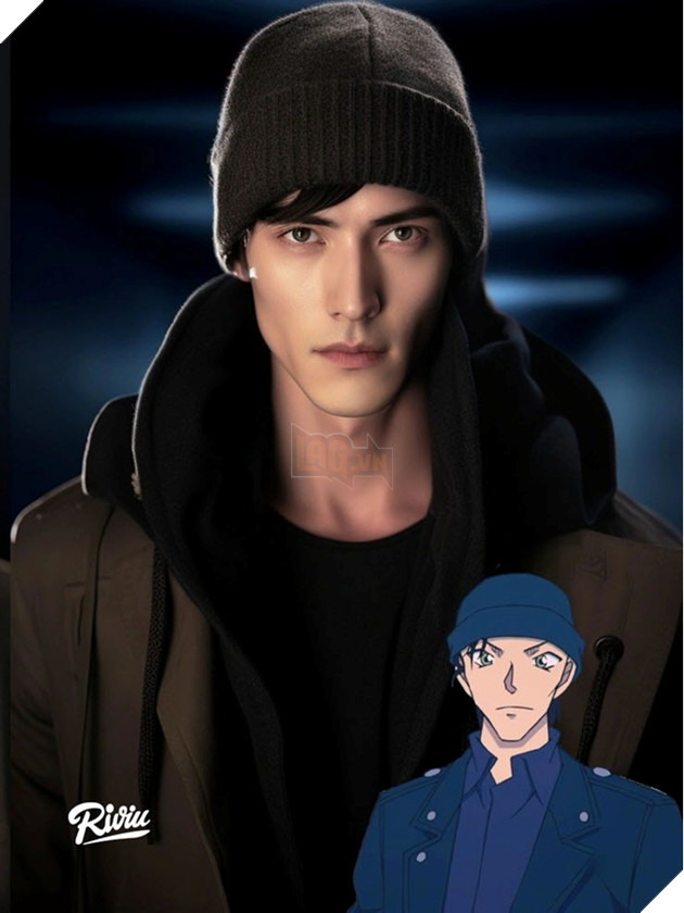 Chân dung các nhân vật của Thám Tử Lừng Danh Conan khi hóa người thật nhờ AI 7