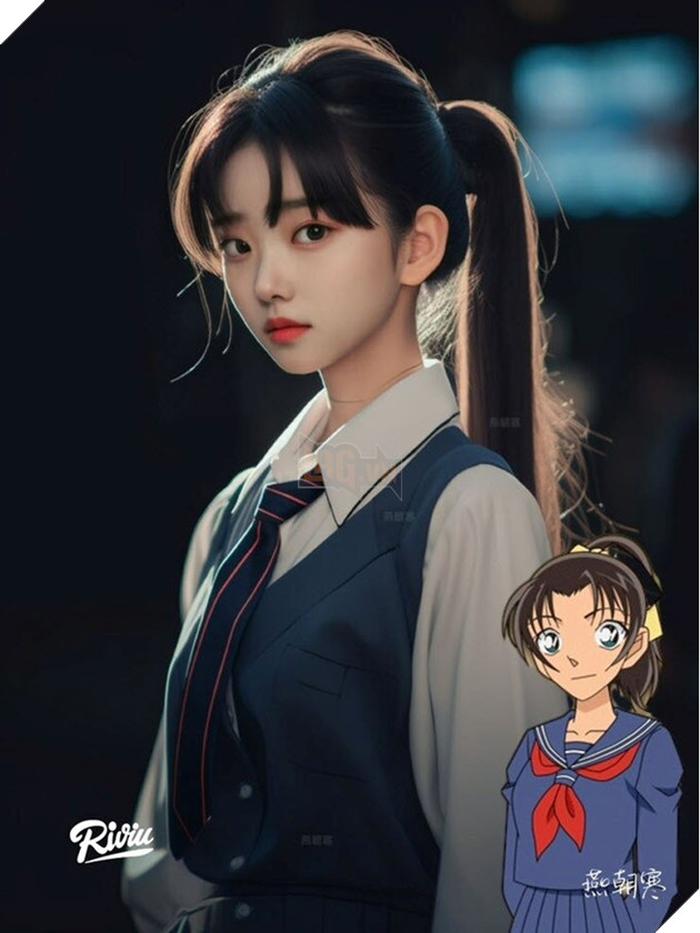 Chân dung các nhân vật của Thám Tử Lừng Danh Conan khi hóa người thật nhờ AI 6