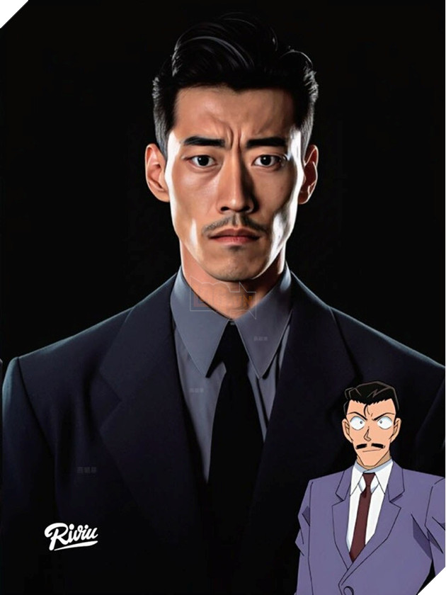 Chân dung các nhân vật của Thám Tử Lừng Danh Conan khi hóa người thật nhờ AI 5
