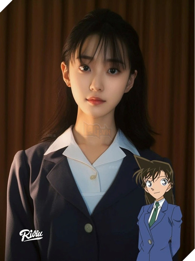 Chân dung các nhân vật của Thám Tử Lừng Danh Conan khi hóa người thật nhờ AI 3