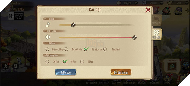 Hướng dẫn cách nhập và tổng hợp Giftcode Tam Quốc Chí Tôn GAMZ mới nhất năm 2023 2