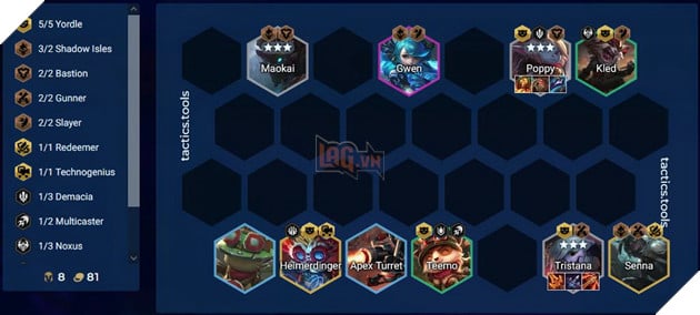 DTCL Mùa 9: Hướng dẫn đội hình Yordle Reroll rank Kim Cương mạnh nhất bản 13.16 3