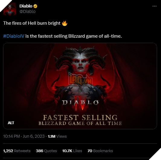 Diablo 4 chính thức thiết lập kỷ lục mới, trở thành game bán chạy nhất lịch sử Blizzard 2