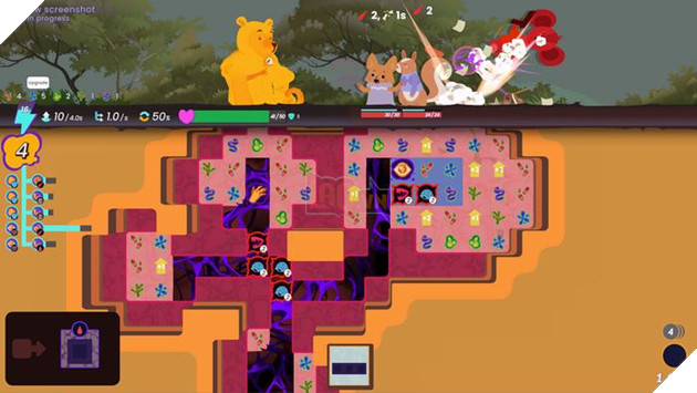 Sau phim kinh dị gấu Pooh, xuất hiện game kinh dị về việc làm Virus bên trong Gấu Pooh 4