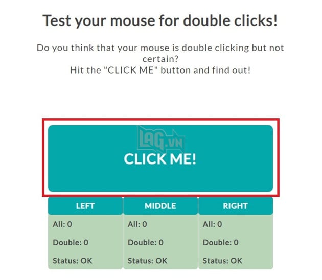 Double Click và cách chẩn đoán bệnh chuột gaming nhanh chóng nhất