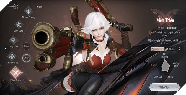 Revelation: Thiên Dụ giới thiệu hệ phái mới Viêm Thiên trong Siêu cập nhật 1.5