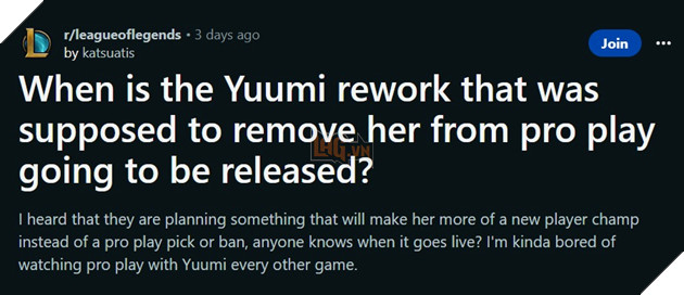  LMHT: Game thủ nhận định Yuumi dù có được làm lại hay không thì vẫn là một thất bại của Riot