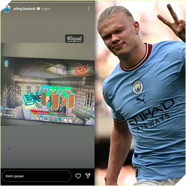 Siêu cầu thủ Erling Haaland bất ngờ hé lộ trỏ chơi yêu thích của bản thân