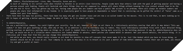 Genshin Impact: Leaker tung 1Gb ảnh Leak Fontaine lên tiếng muốn dạy Hoyoverse và Leaker dỏm một bài học 4
