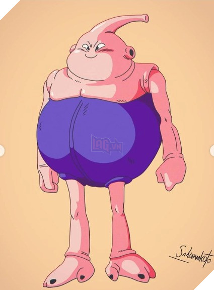Chiêm ngưỡng những bản phác thảo thú vị của nhân vật Majin Buu trong Dragon Ball