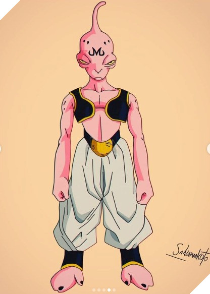 Chiêm ngưỡng những bản phác thảo thú vị của nhân vật Majin Buu trong Dragon Ball