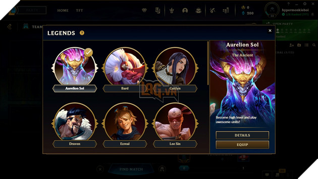 ĐTCL: Đâu là Huyền Thoại được game thủ lựa chọn nhiều nhất tại mùa 9?