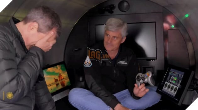 Tàu ngầm bị mất tích sau khi tham quan tàu Titanic sử dụng tay cầm chơi game Logitech để điều khiển từ xa