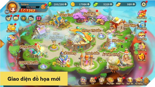 Phiên bản mới Tái Thiết Đảo Gà “cháy tưng bừng mùa hè tháng 6