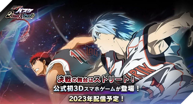 Kuroko no Basket chuẩn bị ra mắt game bóng rổ 3D ngay trong năm 2023 này 2