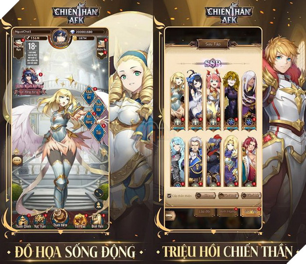 Hướng dẫn cách nhập và tổng hợp Giftcode Chiến Thần AFK mới nhất năm 2023 3