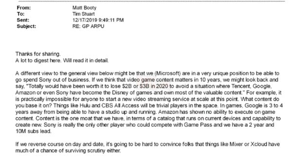 Microsoft lên kế hoạch "loại bỏ" Sony 