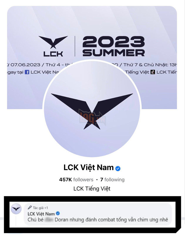 LMHT: Trang LCK Tiếng Việt khiến fan quốc tế phẫn nộ khi có lời lẽ thiếu tôn trọng Doran