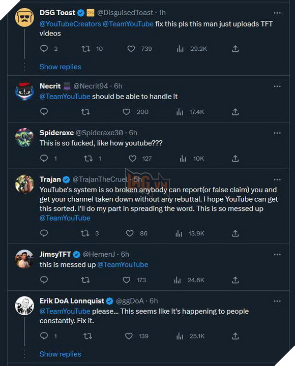 Trưởng đội phát triển DTCL bất ngờ bị khóa kênh Youtube không rõ lý do khiến cộng đồng fan bất bình 4