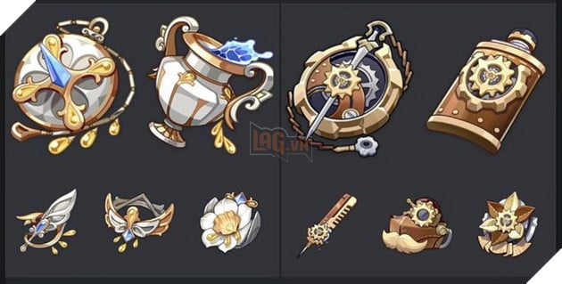 Genshin Impact: Leaker hé lộ 2 bộ Thánh Di Vật mới sắp ra mắt chung với Fontaine 4.0
