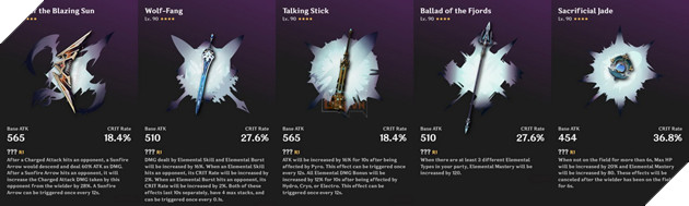 Genshin Impact lần đầu tiên bổ sung Vũ khí trong Battle Pass từ 4.0 Fontaine trở đi 2