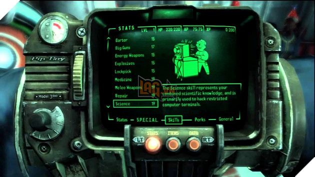 Cùng nhìn lại sự phát triển giao diện người dùng trong các game của Bethesda 4