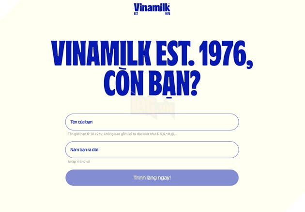 Hướng dẫn tạo avatar trend logo Vinamilk