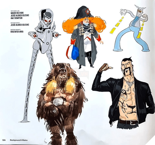 Những hình ảnh tiết lộ Spider - Verse 2 đã từng có 16 kẻ phản diện khác 3