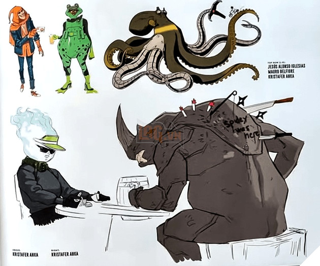 Những hình ảnh tiết lộ Spider - Verse 2 đã từng có 16 kẻ phản diện khác 2